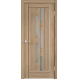 Дверное полотно Экошпон PREMIER 8 800х2000 цвет Дуб Европейский стекло Мателюкс Левое/Правое VD804924