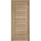 Дверное полотно Экошпон PREMIER 1 700х2000 цвет Дуб Европейский стекло Лакобель белое Левое/Правое VD805365