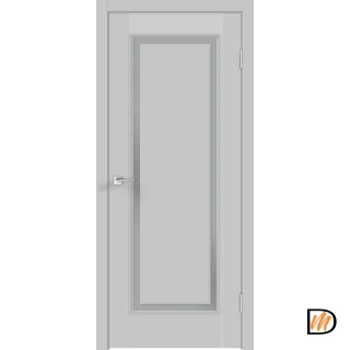 Дверное полотно Экошпон FLY 61 800х2000 цвет Серый Эмалит Левое/Правое VD811242