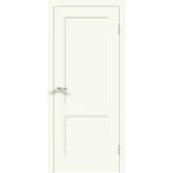 Дверное полотно Экошпон ALTO 5 2P 600х2000 цвет Молочный Эмалит Левое/Правое VD812434