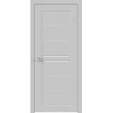 Дверное полотно Экошпон NEXT 2 700х2000 цвет Серый Эмалит стекло Лакобель белое Левое/Правое VD820333