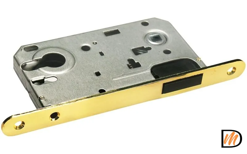 Защелка магнитная под цилиндр MM 2085 золото  MSK-9008728