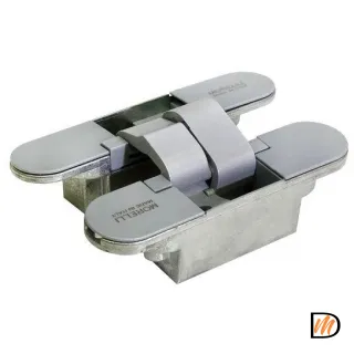 Скрытые 3D хром матовый  MSK-9011534