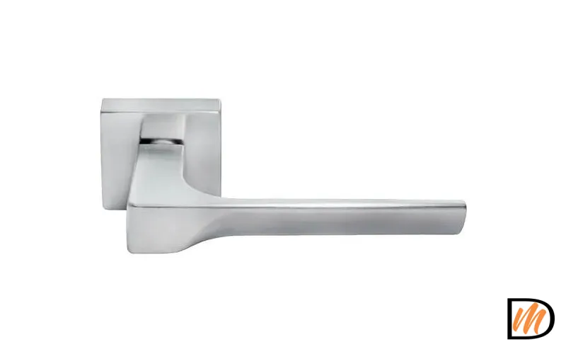 Ручка дверная FIORD-SQ хром матовый  MSK-9012305