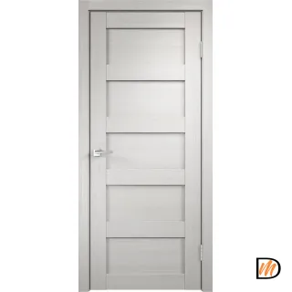 Дверное полотно Экошпон TREND 5P 900х2000 цвет Дуб белый Левое/Правое VD012229