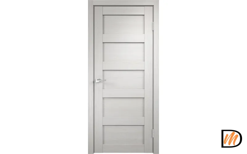 Дверное полотно Экошпон TREND 5P 900х2000 цвет Дуб белый Левое/Правое VD012229