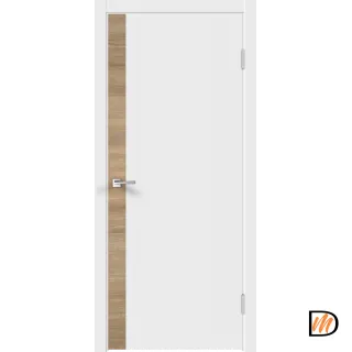 Дверное полотно Экошпон Galant DUO 1 600х2000 цвет Белый Эмалит Левое/Правое VD023260