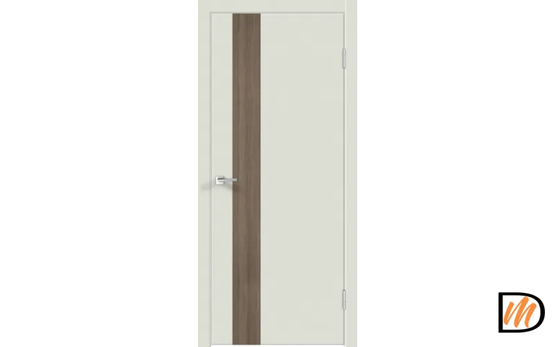 Дверное полотно Экошпон Galant DUO 2 800х2000 цвет Светло-серый Эмалит Левое/Правое VD024266