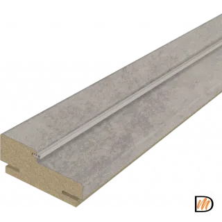 Перекладина 80х38 Экошпон цвет Муар светло-серый 2000  VD063591