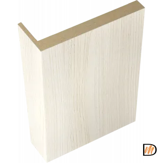 Наличник телескопический L 8мм Экошпон цвет Ясень Японский 100х25х2440  VD064284