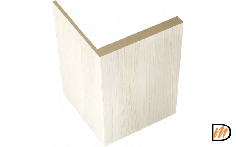 Наличник телескопический L 8мм Экошпон цвет Ясень Японский 70х70х2200  VD065614