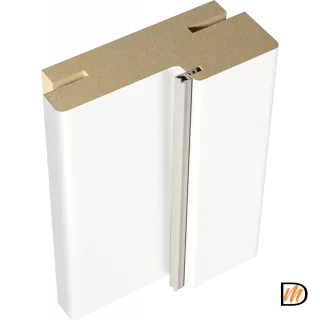 Стойка 70х26 Экошпон цвет Белый Эмалит  VD067112