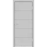 Дверное полотно Эмаль SCANDI F 700х2000 цвет Светло-серый Левое/Правое VD1000161