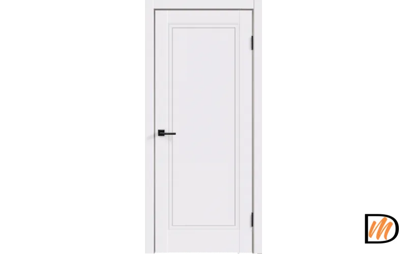 Дверное полотно Эмаль SCANDI 4 900х2000 цвет Светло-серый Левое/Правое VD1001350