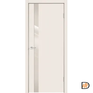 Дверное полотно Эмаль SCANDI 1 Z1 700х2000 цвет Слоновая кость стекло Лакобель слоновая кость Левое/Правое VD1000517
