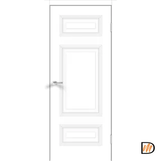 Дверное полотно Эмаль LEDO 1 3P 800х2000 цвет Белый Левое/Правое VD1001587