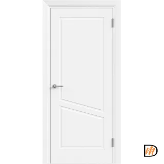 Дверное полотно Эмаль SCANDI NEO 8 глухое 600х2000 цвет Белый Левое/Правое VD1002761