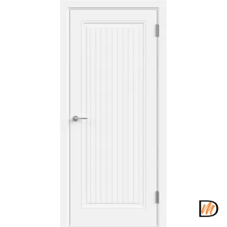 Дверное полотно Эмаль Scandi 3D 6 800х2000 цвет Белый Левое/Правое VD1002841