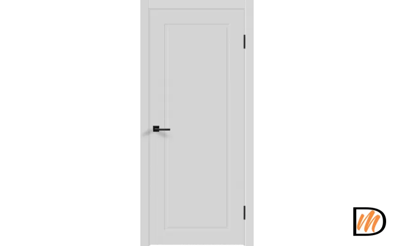 Дверное полотно Эмаль SCANDI 4 800х2000 цвет Светло-серый Левое/Правое VD1002973