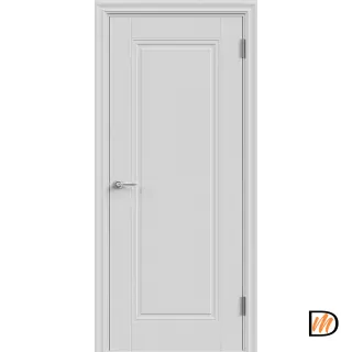 Дверное полотно Эмаль SCANDI NEO 5 глухое 4P 800х2000 цвет Светло-серый Левое/Правое VD1005215