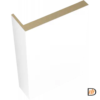 Наличник телескопический L 8мм Эмаль цвет Белый 70х25х2440  VD1010375