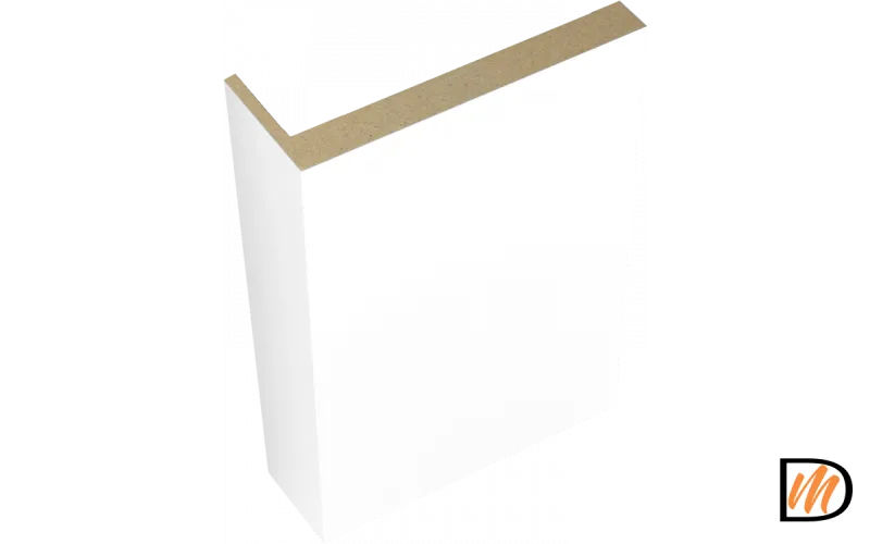 Наличник телескопический L 8мм Эмаль цвет Белый 70х25х2440  VD1010375