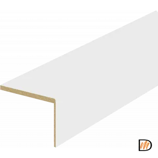 Наличник телескопический L 8мм Эмаль цвет Белый 70х70х2200  VD1010415