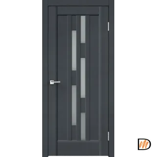 Дверное полотно SoftTouch SoftTouch PREMIER 8 700х2000 цвет Ясень графит структурный стекло Мателюкс Левое/Правое VD1030198