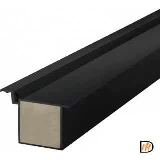 коробка INVISIBLE ОПТИМ под покраску черный М10 (972х2050) Правое VD1080813