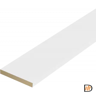 Наличник плоский Полипропилен цвет Белый 58х10х2200  VD1210050