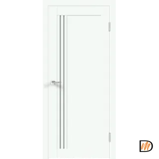 Дверное полотно EMALUX XLINE 8 900х2000 цвет Эльбрус стекло Мателюкс Левое/Правое VD1290248