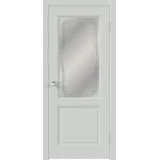 Дверное полотно EMALUX VILLA 2V 600х2000 цвет Доломит стекло Грани Мателюкс Левое/Правое VD1290507