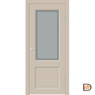 Дверное полотно EMALUX ALTO 21 2V 800х2000 цвет Кварцит стекло Мателюкс, контур №1 Левое/Правое VD1290870