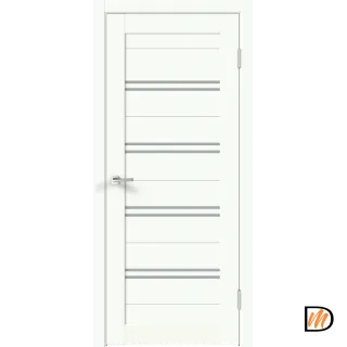 Дверное полотно EMALUX XLINE 4 900х2000 цвет Белый Опал стекло Мателюкс Левое/Правое VD1291036