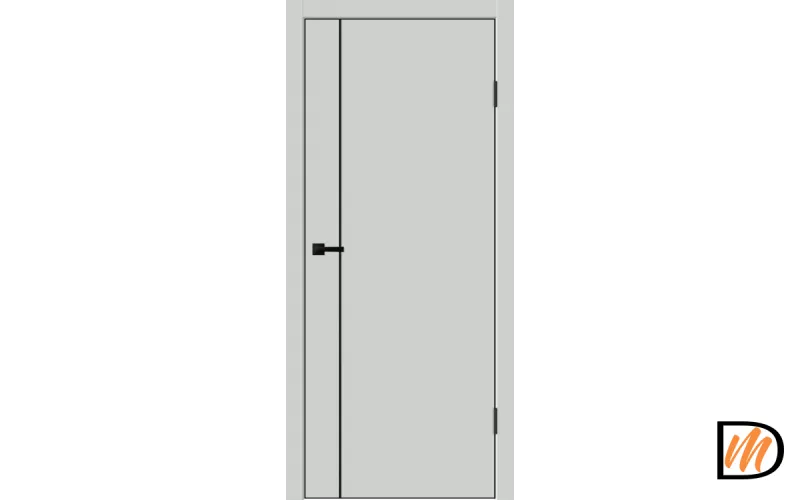 Дверное полотно EMALUX Galant M1 900х2000 цвет Доломит Левое/Правое VD1300168