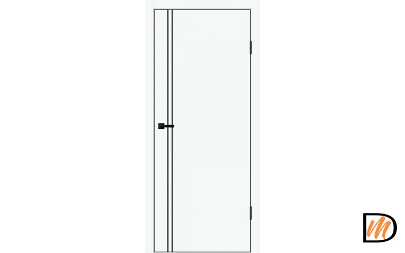 Дверное полотно EMALUX Galant M2 900х2000 цвет Эльбрус Левое/Правое VD1300240