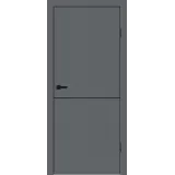 Дверное полотно EMALUX TECHNO BLACK H1 800х2000 цвет Вулкан Левое/Правое VD1300271