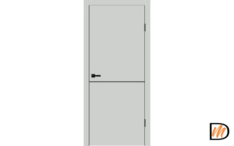 Дверное полотно EMALUX TECHNO BLACK H1 700х2000 цвет Доломит Левое/Правое VD1300274