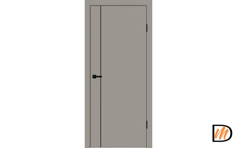 Дверное полотно EMALUX Galant FM1 600х2000 цвет Макиато Левое/Правое VD1301153
