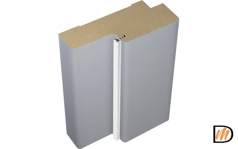 Коробка 70х26 Ламинат цвет Серый в цвет RAL7040 М 7х21 (663х2072) Левое/Правое VD350329