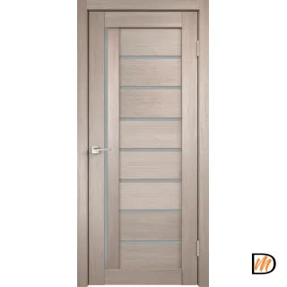 Дверное полотно 3D FLEX UNICA 3 800х2000 цвет Капучино стекло Мателюкс Левое/Правое VD500708