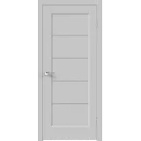 Дверное полотно Экошпон PREMIER 1 700х2000 цвет Серый Эмалит стекло Мателюкс Левое/Правое VD805033