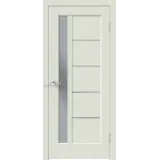 Дверное полотно Экошпон PREMIER 3 900х2000 цвет Светло-серый Эмалит стекло Мателюкс Левое/Правое VD805064