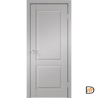 Дверное полотно Экошпон VILLA 2P 900х2000 цвет Серый Эмалит Левое/Правое VD810461