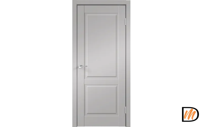 Дверное полотно Экошпон VILLA 2P 900х2000 цвет Серый Эмалит Левое/Правое VD810461