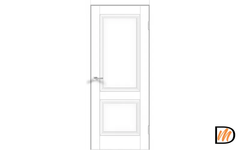 Дверное полотно Экошпон ALTO 30 2P 900х2000 цвет Белый Эмалит Левое/Правое VD811163