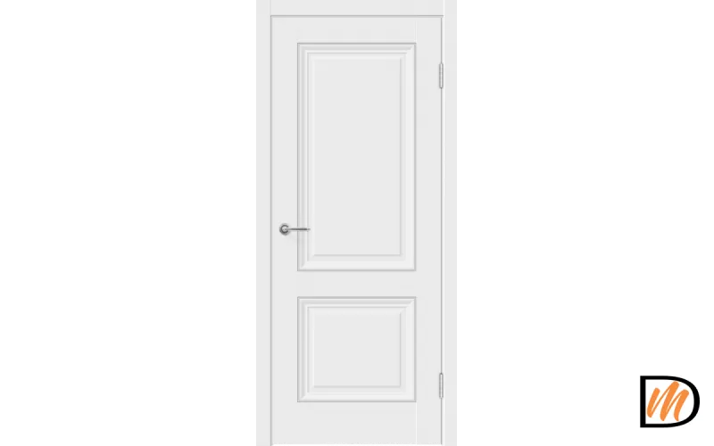 Дверное полотно Экошпон ALTO 30M 2P 600х2000 цвет Белый Эмалит Левое/Правое VD811591