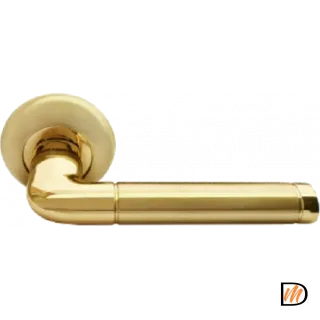 Ручка дверная RAP 2 золото матовое/золото  MSK-9008772