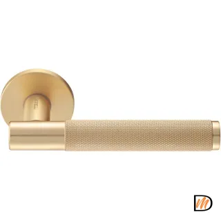 Ручка дверная "AZRIELI" MH-57-R6T Мат. сатинированное золото  MSK-9014632