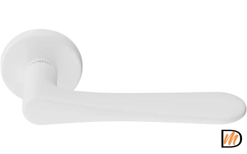 Ручка дверная AULA R5 белый  MSK-9014511